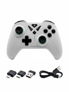 Геймпад беспроводной для ПК, Android, PS Орбита OT-PCG25 Белый